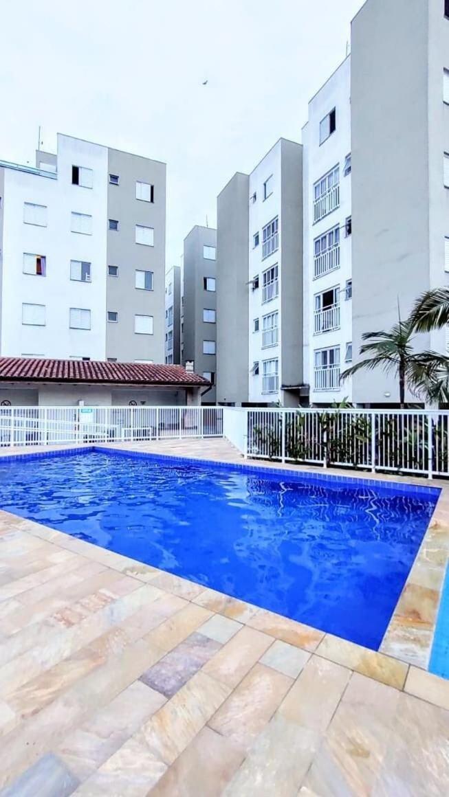 Apartamento Com Piscina Churrasqueira Em Ubatuba Apartment Bagian luar foto