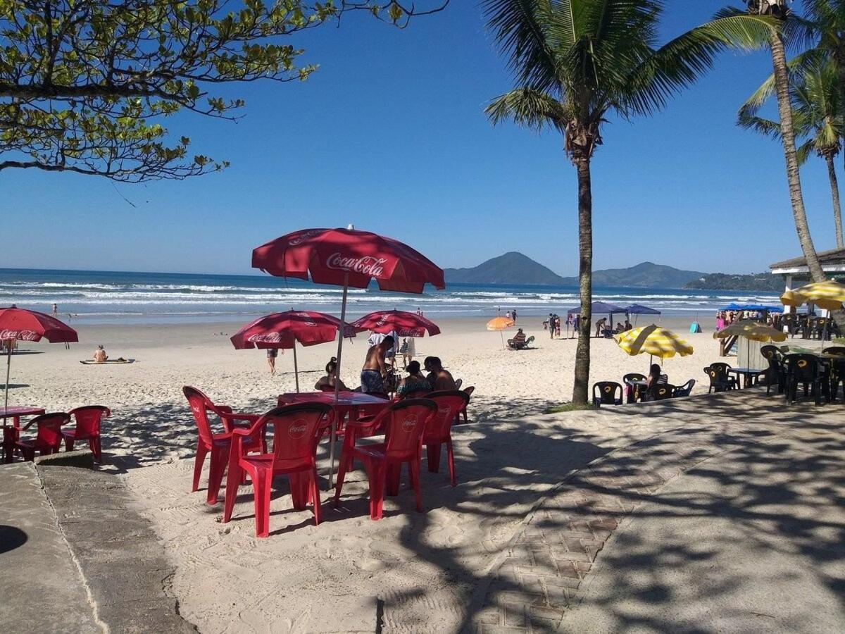 Apartamento Com Piscina Churrasqueira Em Ubatuba Apartment Bagian luar foto